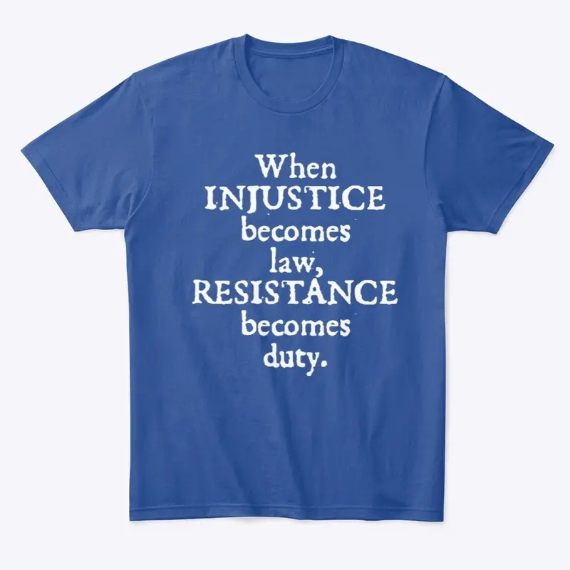 injustice & resistance